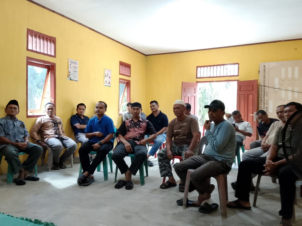 Rapat BPG diKantor Desa